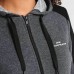 Zipper Hooded Trendy Sports Running Wear Womens